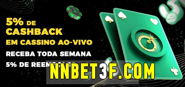 Promoções do cassino ao Vivo nnbet3 